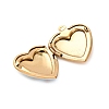 304 Stainless Steel Heart Locket Pendants STAS-Z168-02G-03-2