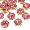 Golden Plated Alloy Enamel Charms LS-ENAM-S118-08F-4