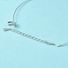 Anti-Tarnish Rhodium Plated 925 Sterling Silver Bangles LS-BJEW-G681-01A-P-4