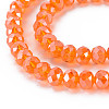Electroplate Glass Beads Strands EGLA-A044-T1mm-A25-2
