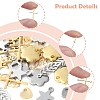 60Pcs 10 Styles 304 Stainless Steel Pendants STAS-FS0001-78-2