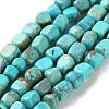 Dyed Natural Imperial Jasper Beads Strands G-U011-A01-01-1