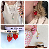 14Pcs 7 Styles Transparent Acrylic with Alloy Pendants TACR-TA0001-86-8