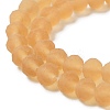 Transparent Glass Beads Strands EGLA-A044-T2mm-MD23-4