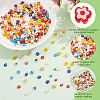 360Pcs 12 Colors Handmade Millefiori Glass Beads LAMP-GO0001-12-5