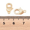 Brass Lobster Claw Clasps KK-H287-08I-G-3