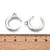 Tibetan Style Alloy Pendants TIBEP-T054-13AS-3