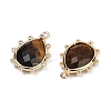 Natural Mixed Stone Faceted Pendants G-K347-06G-3