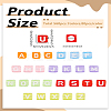 560Pcs 7 Colors Transparent Acrylic Beads TACR-LP0001-03-2
