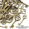 30Pcs 10 Styles Tibetan Style Alloy Pendants TIBEP-YW0002-07-1