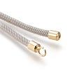 Nylon Twisted Cord Bracelet Making MAK-M025-147-2