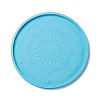 Astrology Board Theme Flat Round Cup Mat Silicone Molds LS-DIY-I088-06A-2