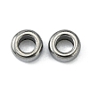 Tibetan Style Alloy Beads TIBEB-Q004-B-FF-1