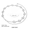 Summer Beach 304 Stainless Steel Link Chain Waist Belly Chains for Sexy Bikini FS-WGD8E2E-06-1
