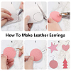 Sparkle PU Leather Fabric AJEW-GF0001-53B-5