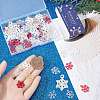 120Pcs 6 Colors Transparent Resin Pendants FIND-SC0010-13-3