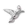 304 Stainless Steel Pendants STAS-L022-553P-1