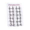 304 Stainless Steel Hoop Earrings EJEW-L302-03C-P-4