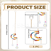 Glass Hanging Suncatchers AJEW-WH0270-714A-2