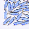 Transparent Glass Pendants GLAA-T007-15B-1