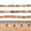 Natural Peach Moonstone Beads Strands LS-G-J400-E16-02-3MM-A-3