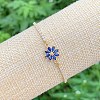 Brass Micro Pave Cubic Zirconia Slider Bracelets FS-WG61F73-05-1
