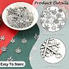96Pcs 16 Styles Tibetan Style Alloy Pendants FIND-YW0008-69-5