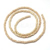 Faceted Rondelle Full Rainbow Plated Electroplate Glass Beads Strands EGLA-M004-2mm-A12-3