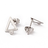201 Stainless Steel Stud Earring Findings EJEW-A071-19P-2