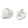 Non-Tarnish 304 Stainless Steel Stud Earrings EJEW-K268-09P-2