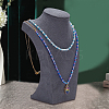 Velvet Necklace Display Stands NDIS-WH0010-13-5