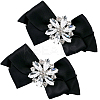 1 Pair Polyester Shoe Decorations AJEW-GF0009-14-1