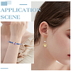 80Pcs 2 Colors Alloy Linking Rings FIND-SC0008-50-5