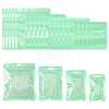 40Pcs 4 Styles Macaron Color Plastic Yin-yang Resealable Bags OPP-FS0001-18B-1
