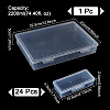 25Pcs 2 Styles PLastic Bead Containers CON-GA0001-21-2