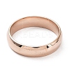 Ion Plating(IP) 304 Stainless Steel Flat Plain Band Rings STAS-I160-B-RG-2