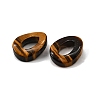 Natural Tiger Eye Pendants G-Z082-01B-2
