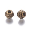 Tibetan Antique Bronze Metal Lead Free & Nickel Free & Cadmium Free LS-MLF0586Y-NF-1