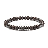 Beads Stretch Bracelets Set BJEW-JB07342-3