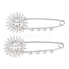 Sun 304 Stainless Steel Safety Pins Brooch Findings SA-CBA098D-13D-P-1