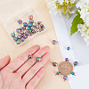40Pcs 2 Styles PVD Vacuum Plating 304 Stainless Steel Charms STAS-UN0021-81M-2