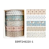 Washi Tape Cute Printed Patterns Decorative Tapes PW-WG093AB-01-1