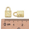 Tibetan Style Alloy Padlock Charms K08UH012-3