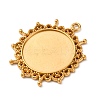 304 Stainless Steel Pendant Cabochon Settings STAS-Q363-03G-2