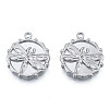 Non-Tarnish 304 Stainless Steel Pendants STAS-N098-207P-3