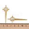 304 Stainless Steel Rhinestone Big Pendants STAS-P410-02G-3