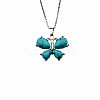 Crystal Butterfly Necklace Pendant Fashion Ornament Minimalist Pendant AM7436-5-1