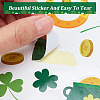 24 Sheets 8 Styles Saint Patrick's Day Paper Stickers DIY-WH0043-38-4