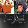 DIY Leather Shoulder Bag Acrylic Template TOOL-L007-06-5