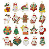 Christmas Alloy Enamel Pendants ENAM-G234-01C-1